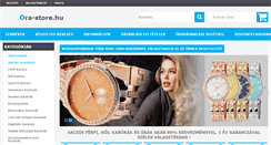 Desktop Screenshot of ora-store.hu